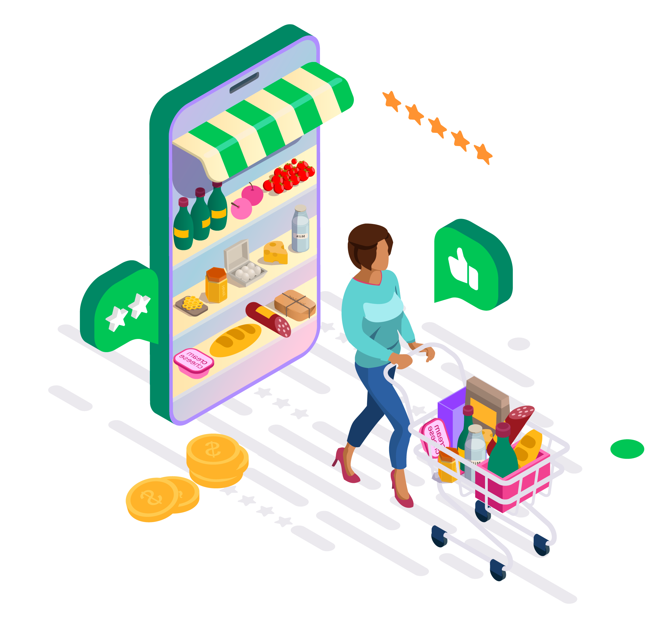 App screen